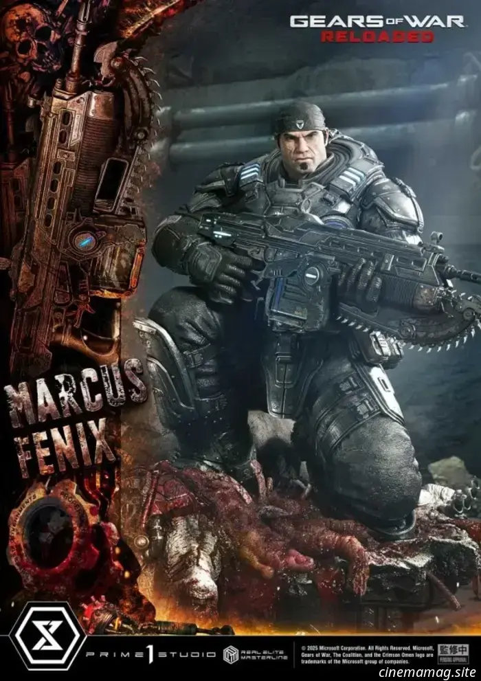 Gears of War: Reloaded: la statua da collezione Marcus Fenix Real Elite Masterline svelata da Prime 1 Studio