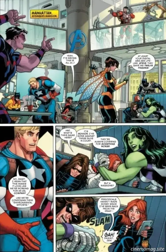 Comic Book Preview - Marvel Swimsuit Special: Allies, Adversaries & Competitors