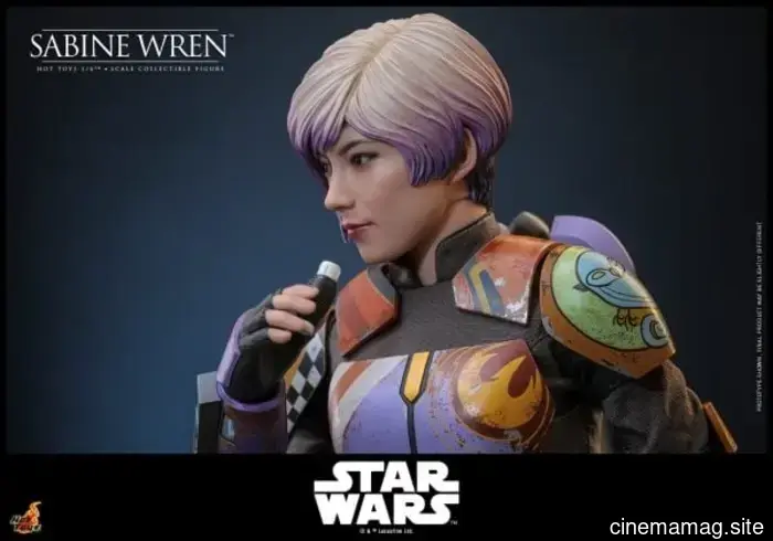 Hot Toys has released new sixth scale figures of Sabine Wren and Ezra Bridger from Star Wars Rebels.