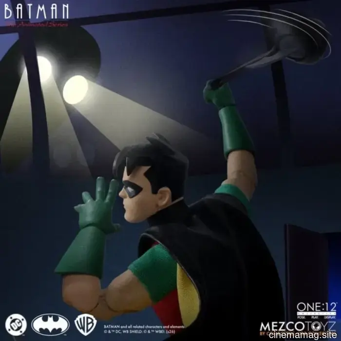 Mezco Toyz has revealed the Batman: The Animated Series One:12 Collective Robin action figure.