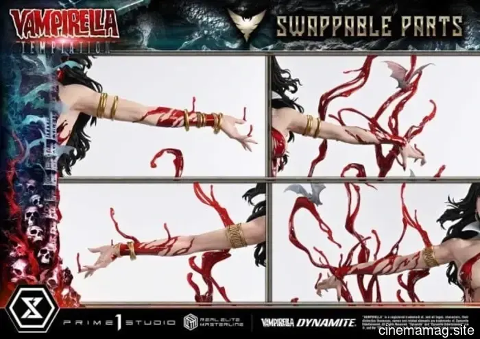 Estatua Vampirella “Tentación” de la línea Real Elite Masterline desatada por Prime 1 Studio