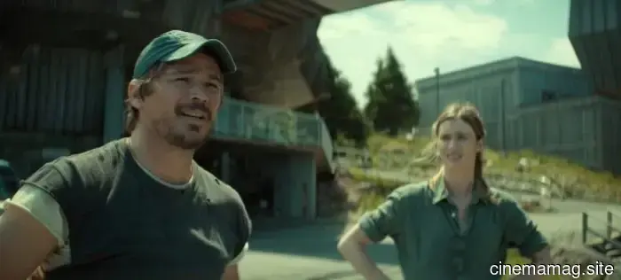 Josh Hartnett, Charlie Heaton e Mackenzie Davis cacciano una creatura marina nel trailer di Below di Netflix.