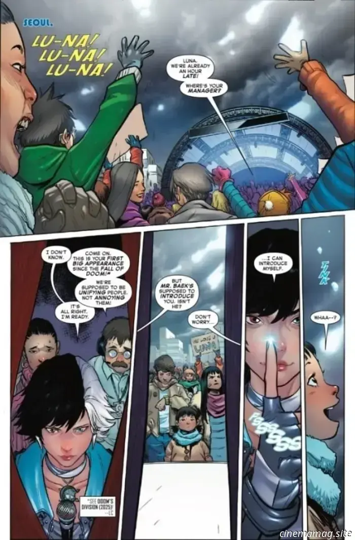 Превью комикса — Луна Сноу: Мировое турне №1