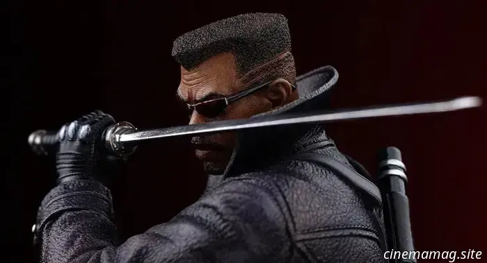 Estatua coleccionable de Blade de Marvel revelada por Iron Studios
