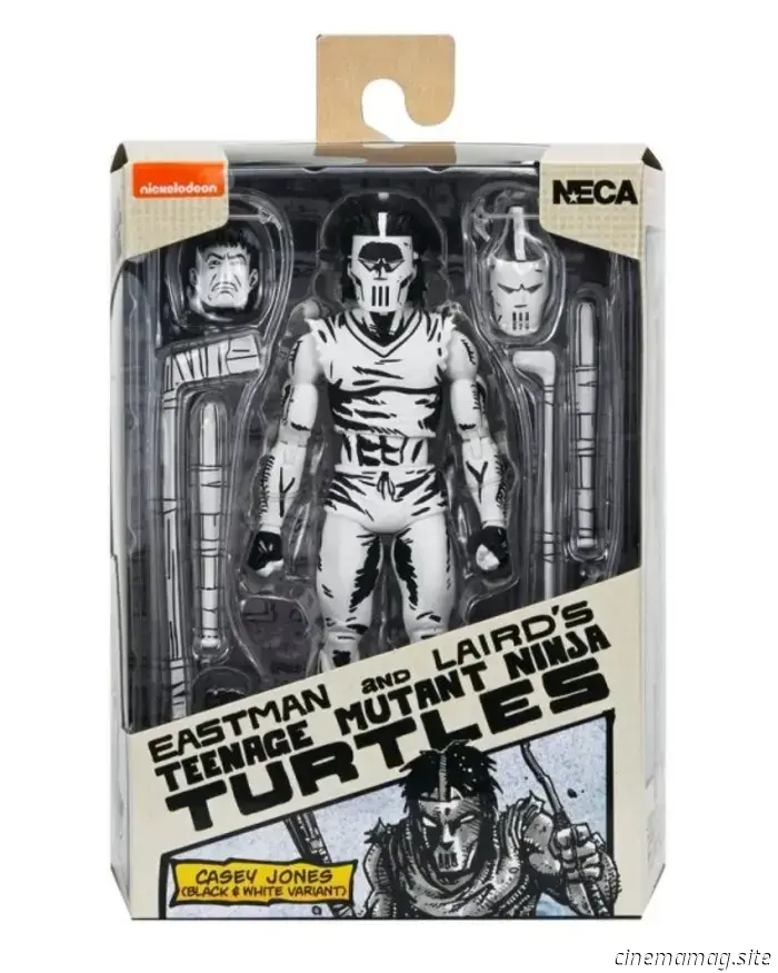 NECA presenta le nuove action figure Teenage Mutant Ninja Turtles Mirage Studios Black & White variant