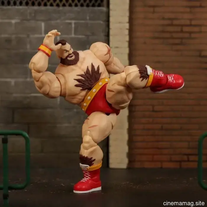 Jada Toys is set to release an action figure of Zangief from Ultra Street Fighter II: The Final Challengers.