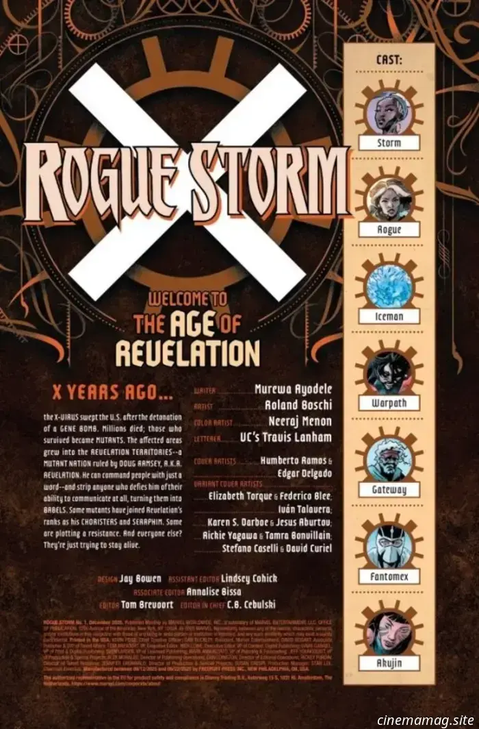 Превью комикса — Rogue Storm №1