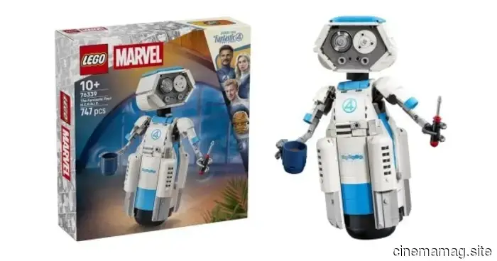 LEGO Marvel The Fantastic Four: First Steps H.E.R.B.I.E. set is set to launch in August.