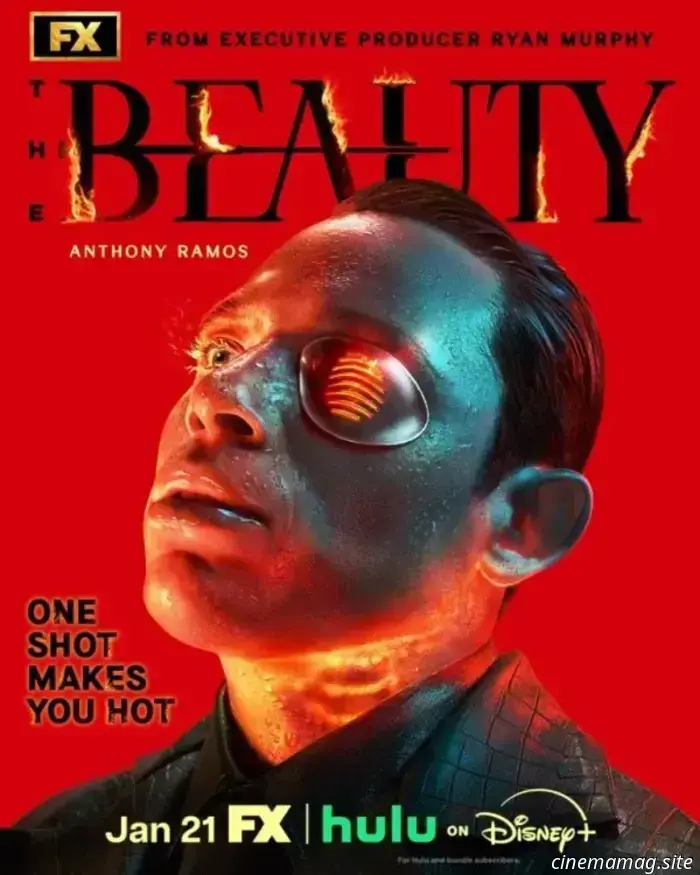 Character posters are revealed for Ryan Murphy's The Beauty.