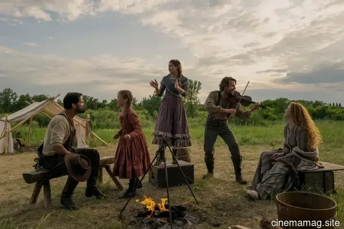 Fresh teaser and images released for Netflix's reimagining of Little House on the Prairie.