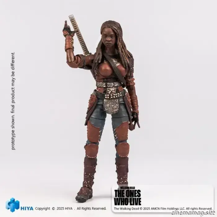 Hiya Toys has revealed the Michonne Exquisite Mini action figure from The Walking Dead: The Ones Who Live.