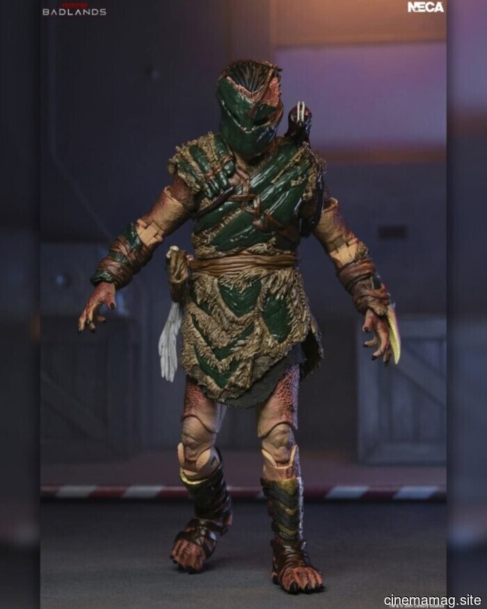 Predator: figura Badlands Ultimate Dek (armadura de hueso de bisonte) presentada por NECA