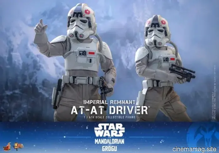 Hot Toys has introduced the sixth scale figure of the Imperial Remnant AT-AT Driver from Star Wars: The Mandalorian, featuring Grogu.