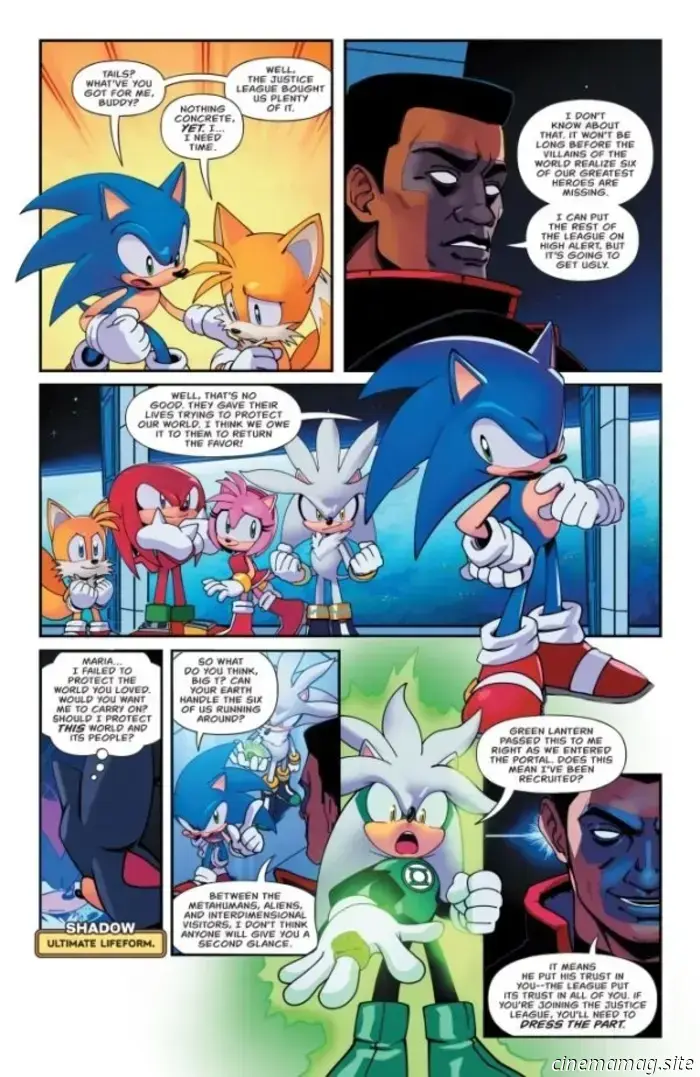 DC X Sonic The Hedgehog #3 - Comic Book Sneak Peek