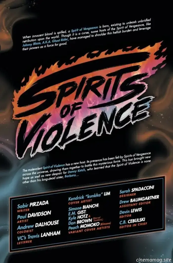 Comic Book Sneak Peek – Spirits of Violence #1