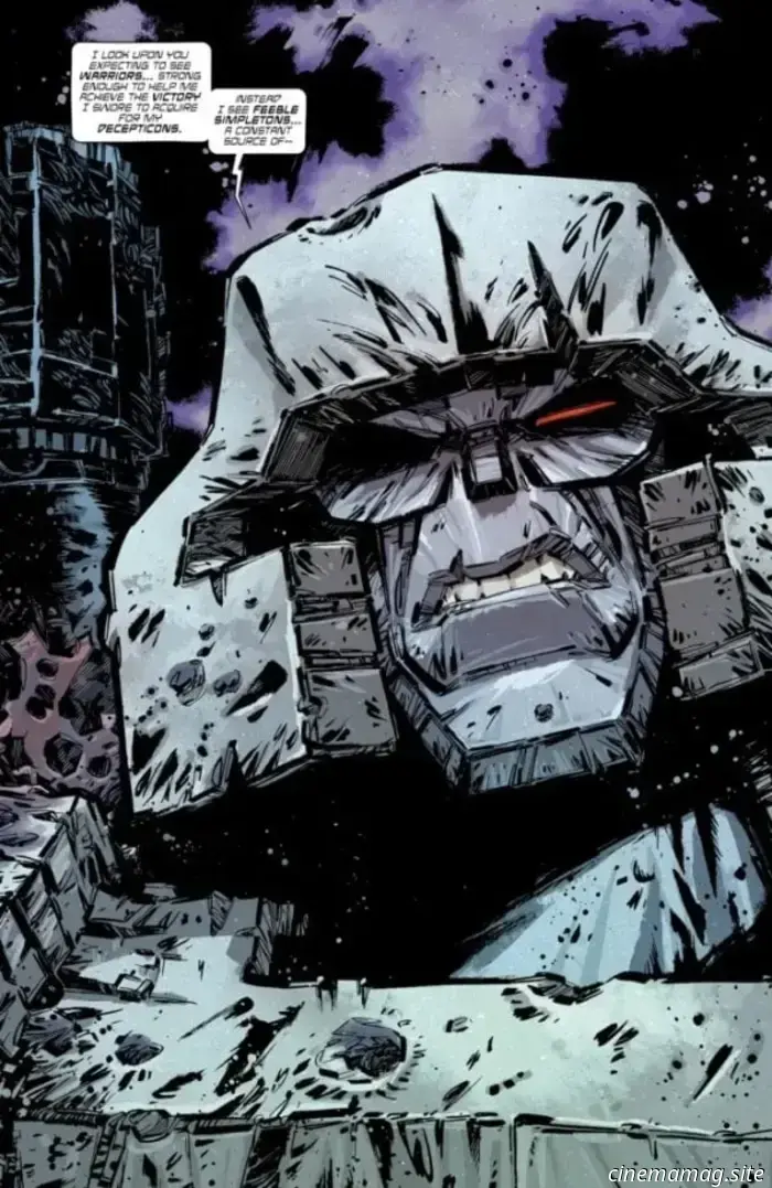 Anteprima del fumetto – Transformers n. 25