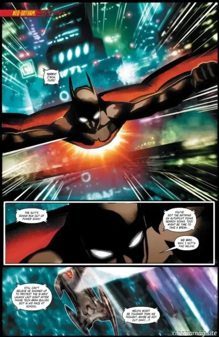 Anteprima del fumetto – Batman/Static Beyond n. 2