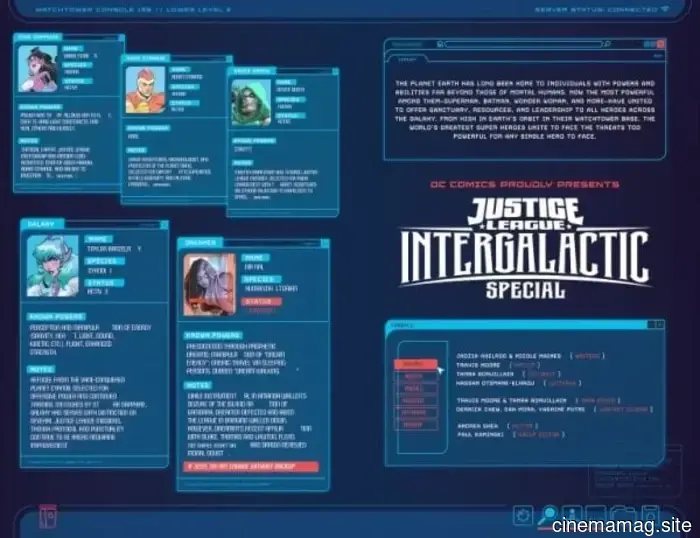 Vista previa del cómic – Liga de la Justicia Especial Intergaláctica #1