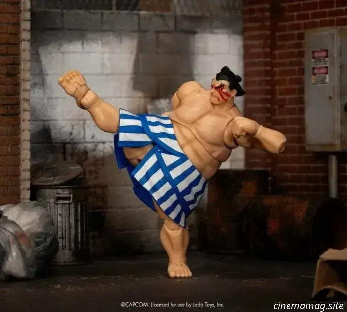 E. Honda se une a la línea de figuras de acción Ultra Street Fighter II de Jada Toys
