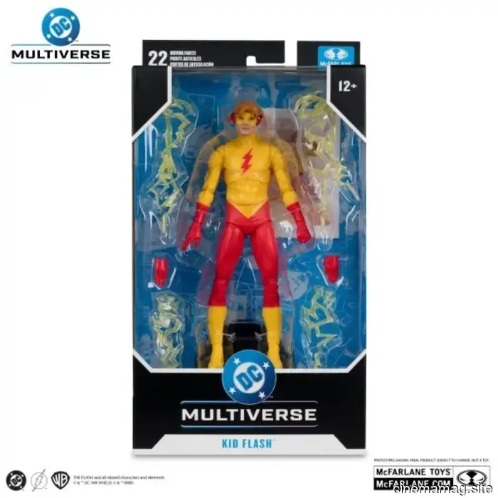 McFarlane svela nuove figure del DC Multiverse per Sinestro, Brainiac, Black Adam, Black Mask, Sentinel e Kid Flash