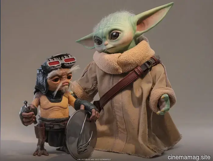 Hot Toys presenta figuras a tamaño real de Grogu y el Droidsmith Anzellan de Star Wars: The Mandalorian & Grogu
