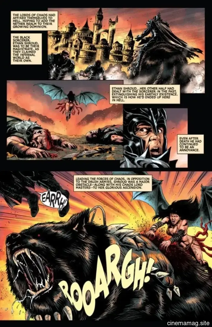 Vista previa del cómic – Vampirella: Armageddon #10