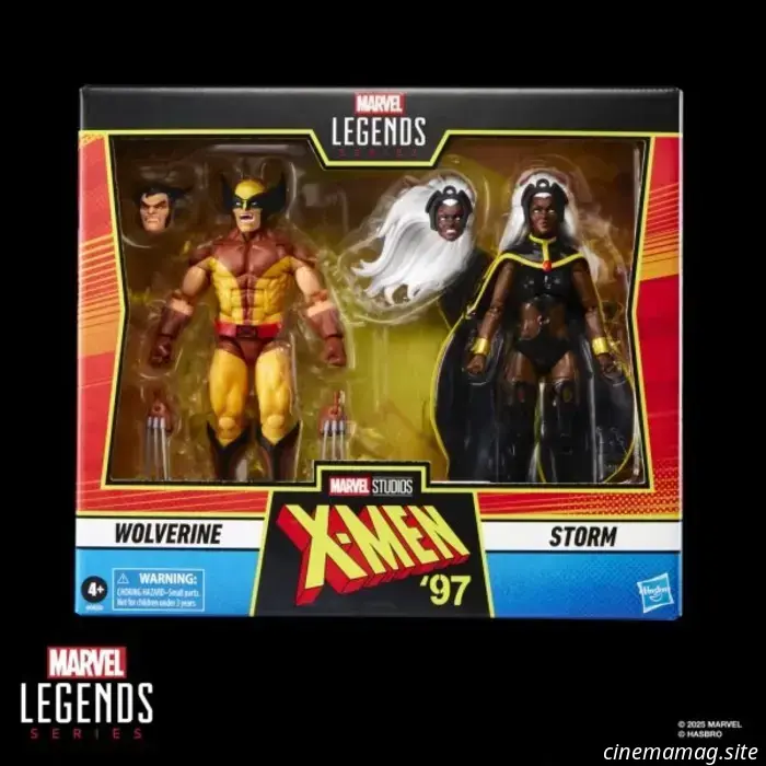 Hasbro presenta nuevas figuras de la serie Marvel Legends '97 de los X-Men en Comic-Con