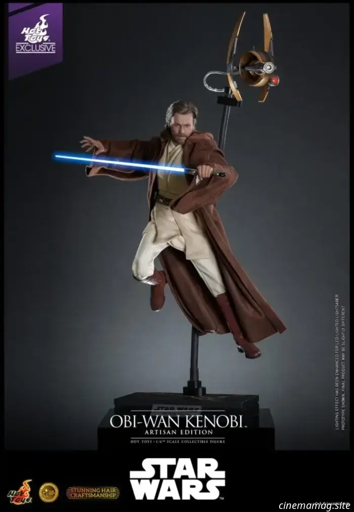 Hot Toys reveals the Artisan Edition figure of Obi-Wan Kenobi from Star Wars: Episode II - Attack of the Clones.