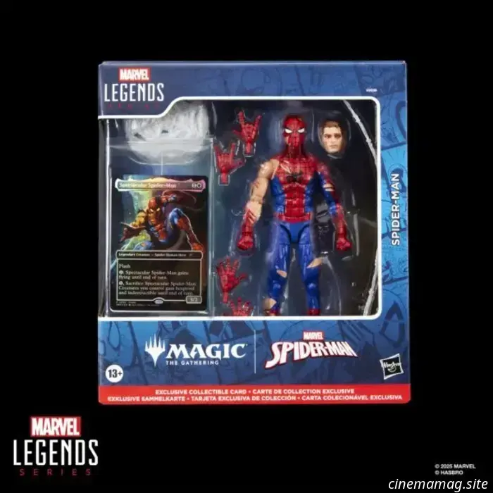Spider-Man incontra Magic: The Gathering con le nuove action figures della Marvel Legends Series di Hasbro