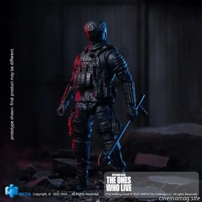 Hiya Toys has revealed the exquisite mini series figure of the CRM Soldier from The Walking Dead: The Ones Who Live.
