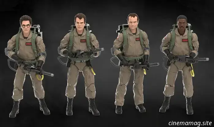 Affrontare Gozer con Ghostbusters Plasma serie di Hasbro sul tetto Showdown action figure 4-pack