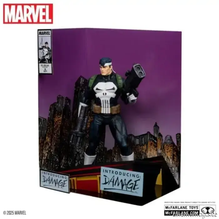 McFarlane Toys has revealed the sixth scale collectible of The Punisher: War Journal.