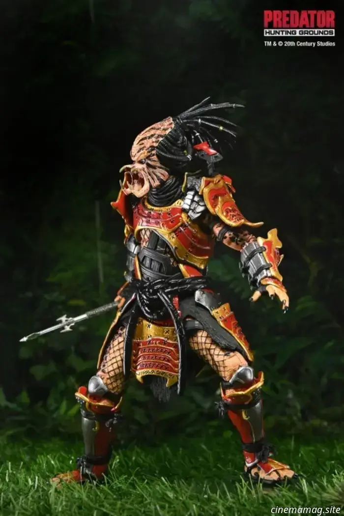 Predator: Hunting Grounds Ultimate Samurai Predator action figure svelato da NECA