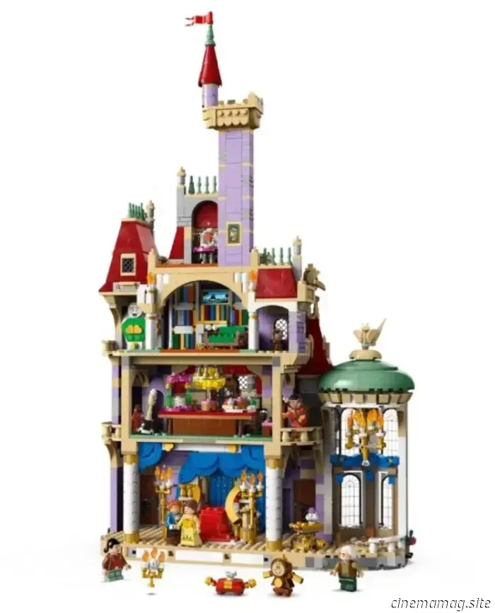 El set del Castillo LEGO Disney La Bella y la Bestia se lanzará en abril