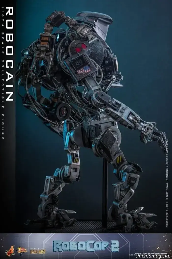 Hot Toys presenta las figuras a escala 1/6 de RoboCop y RoboCain de RoboCop 2