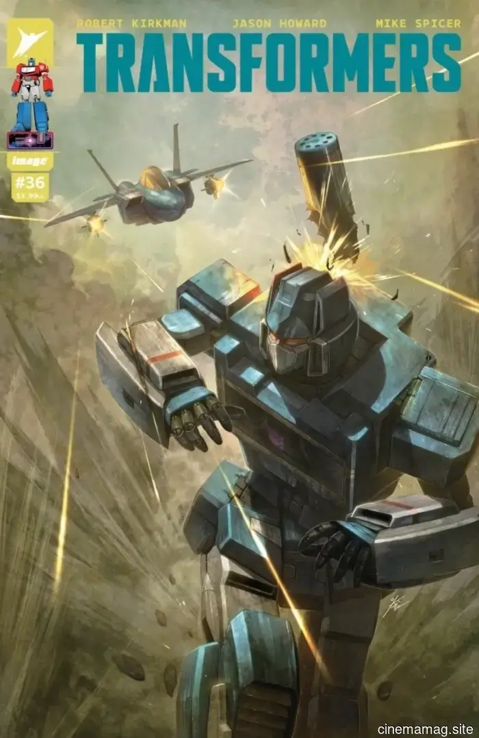 Vista previa del cómic – Transformers #36