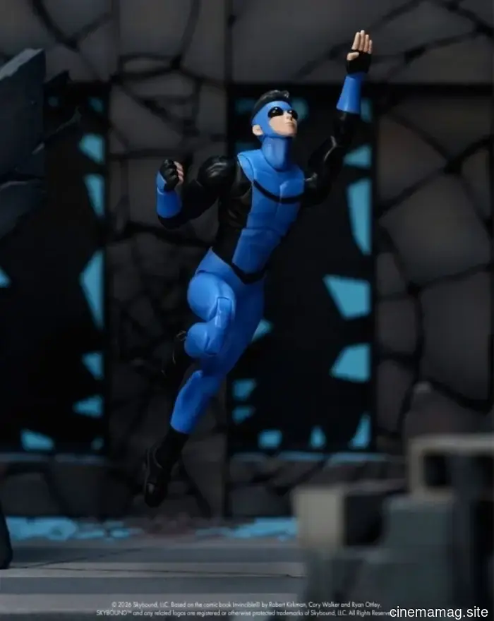 Jada Toys lancia la linea di action figure Invincible con Invincible, Conquest e Omni-Man.