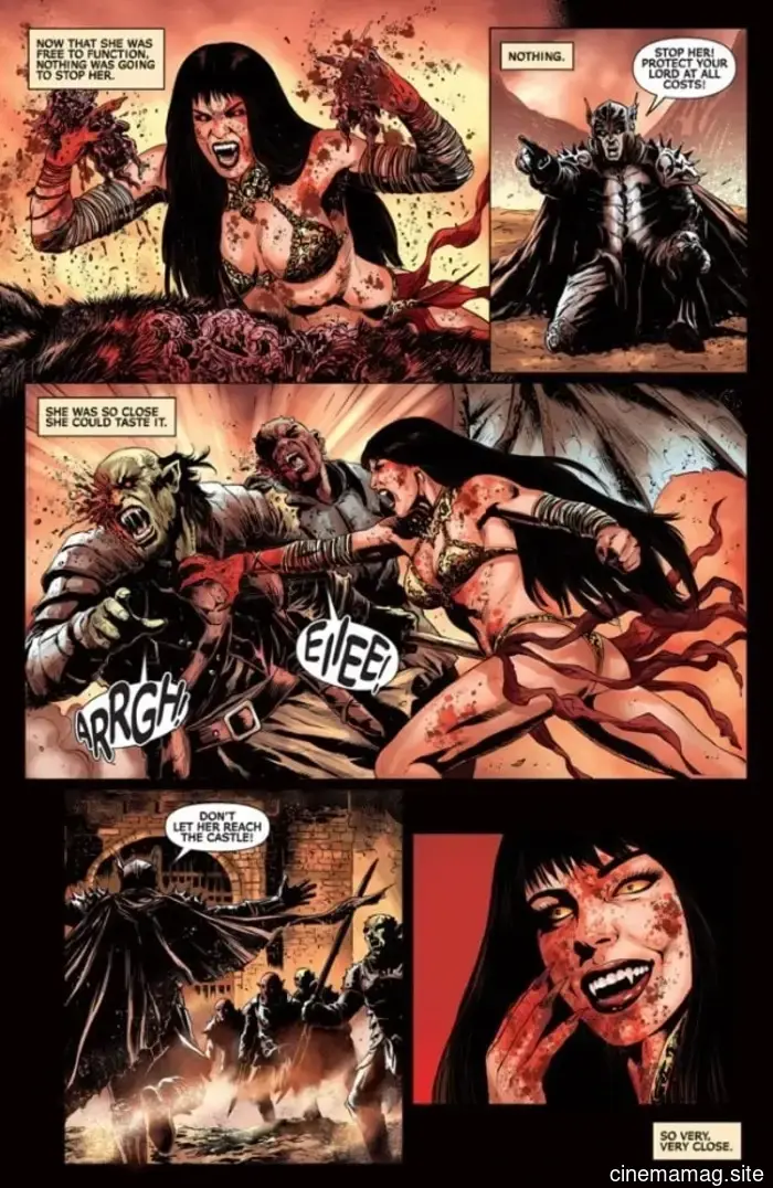 Vista previa del cómic – Vampirella: Armageddon #10