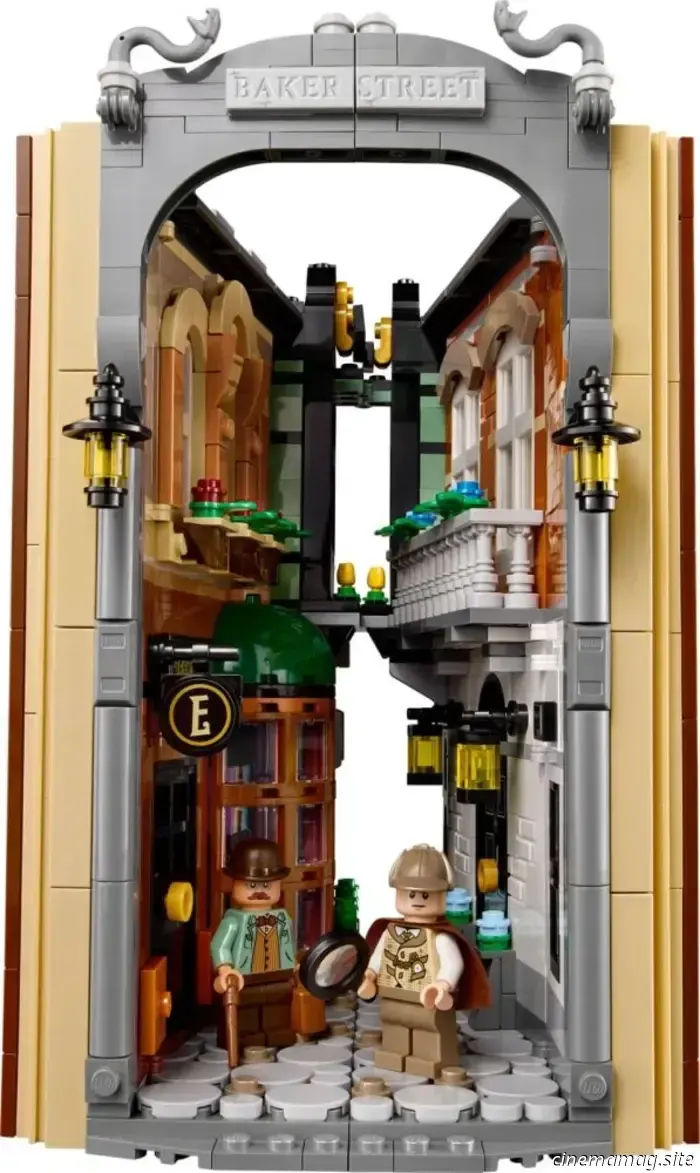 LEGO Icons Sherlock Holmes: il set di Book Nook svelato ufficialmente dal gruppo LEGO