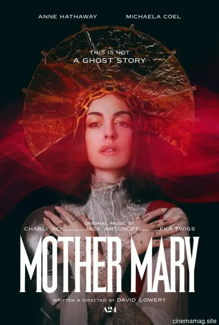 New trailer for Mother Mary featuring Anne Hathaway and Michaela Coel.
