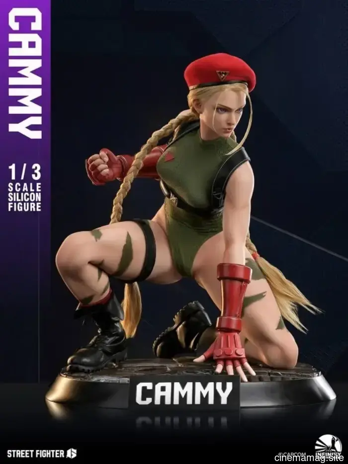Cammy receives a high-quality 1:3 scale silicon figure from Street Fighter 6 by Infinity Studio.