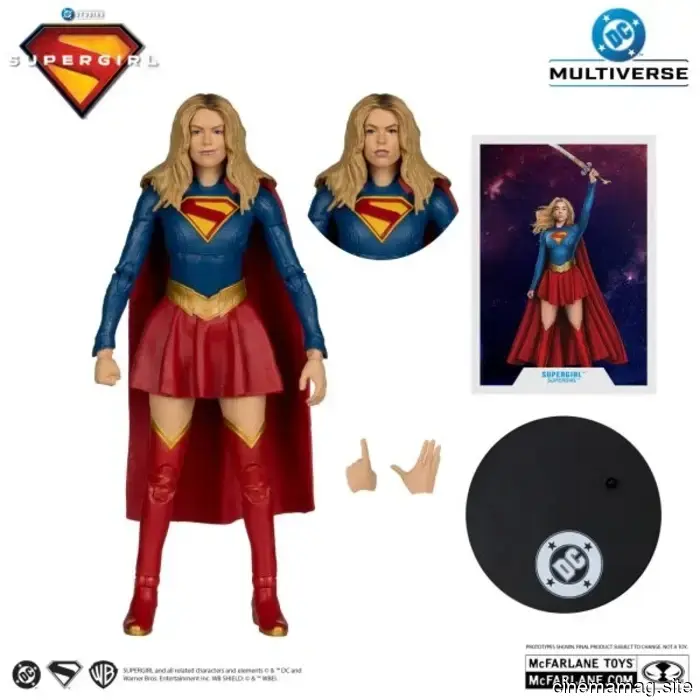 McFarlane Toys presenta las figuras de acción de la película Supergirl del Multiverso DC