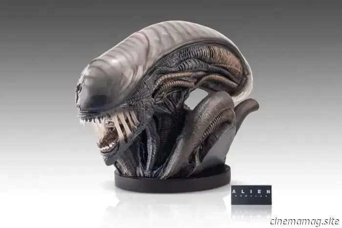 Busto de tamaño natural de edición limitada de Alien: Romulus Scorched Xenomorph presentado por Hollywood Collectibles