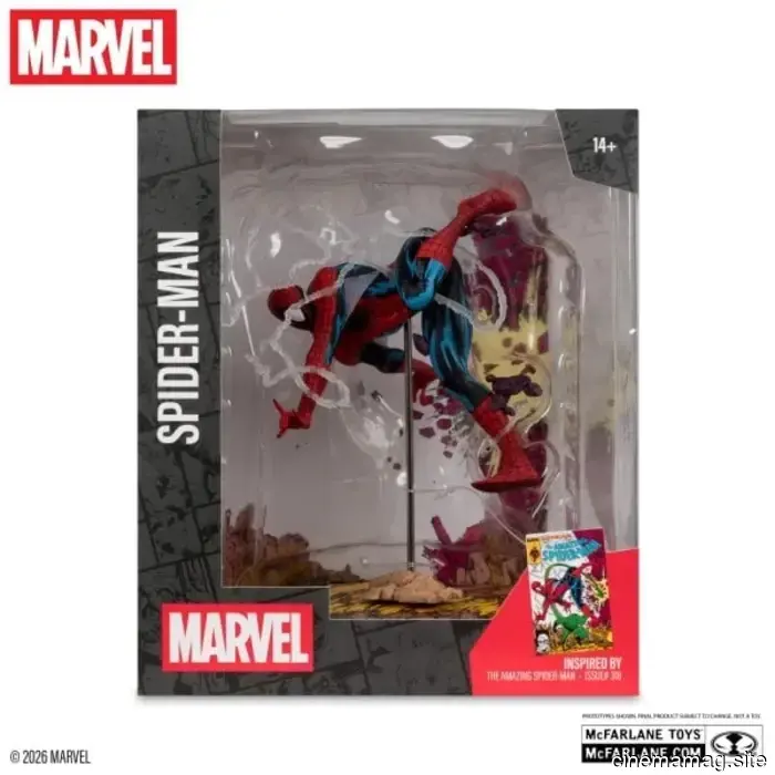 McFarlane Toys revela nuevas figuras coleccionables de Spider-Man, Escorpión y Hulk de Marvel Comics