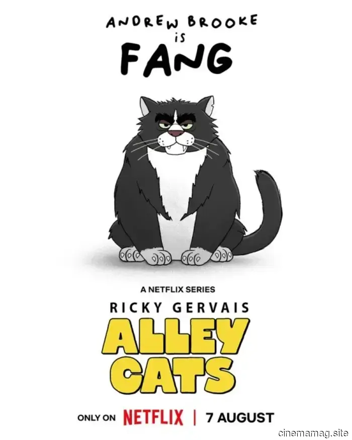 Incontra i felini con la bocca sporca di Alley Cats, l'animazione di Ricky Gervais, con trailer e manifesti.