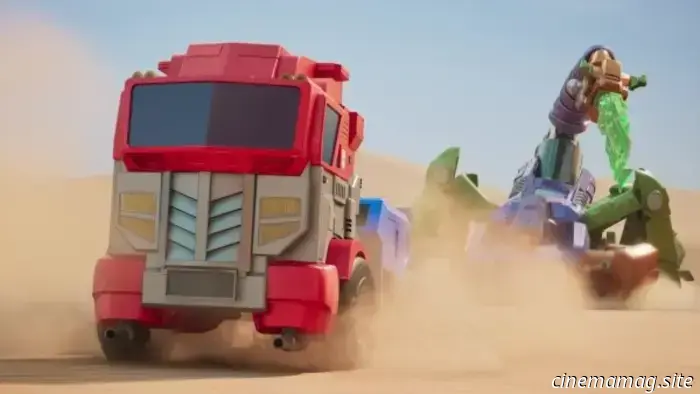 Optimus Prime combatte contro Grimlock in un'anteprima di Transformers: Cyberworld