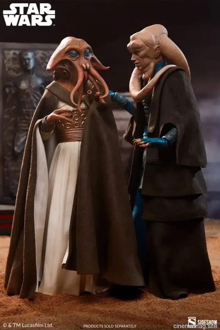 Tessek, Jabba’s accountant, becomes part of Sideshow’s Star Wars Scum & Villainy collection with a sixth-scale figure.