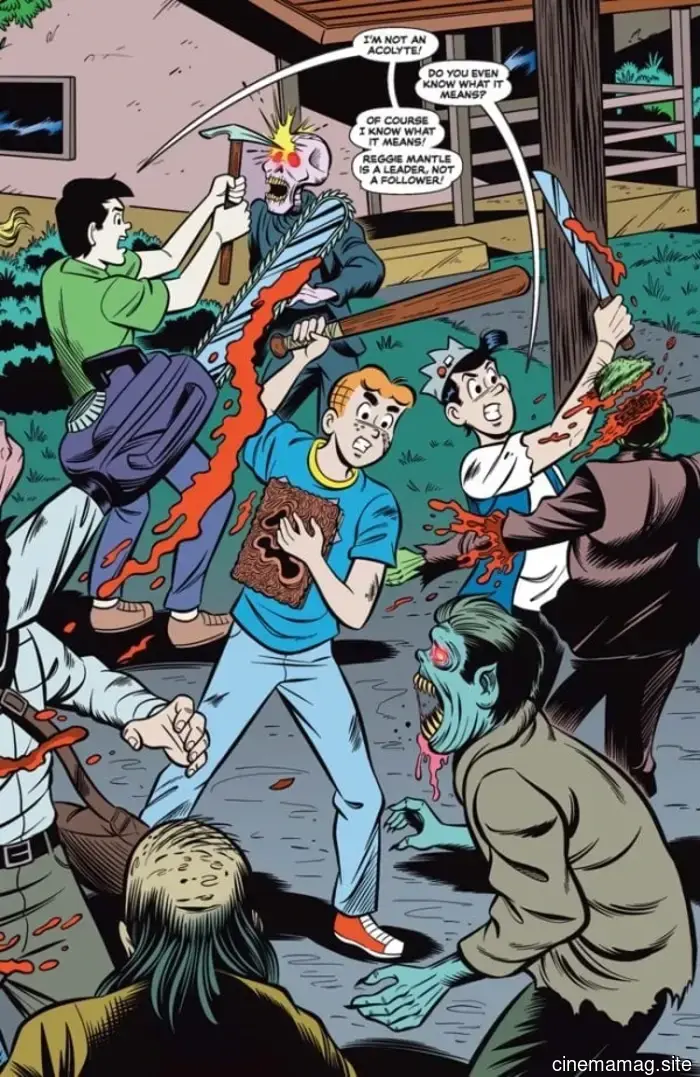 Предварительный просмотр комикса – Archie X Army of Darkness #5
