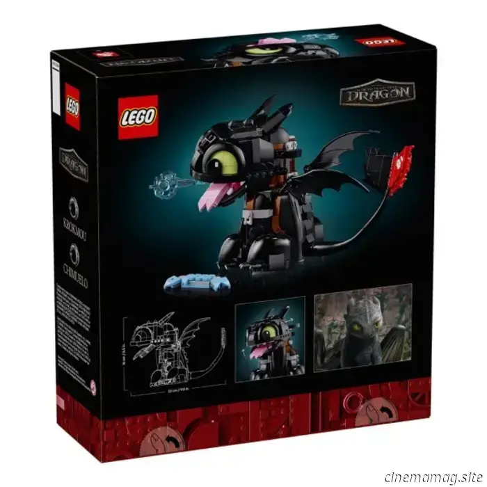 LEGO set based on How To Train Your Dragon: Toothless to be released in July.
