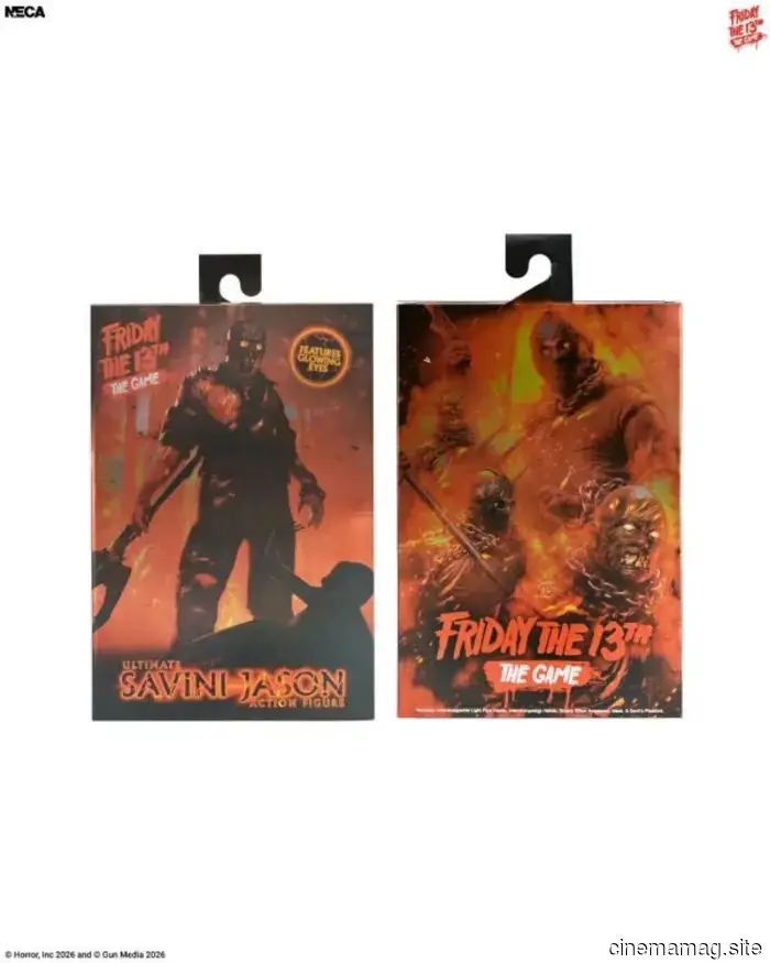 Пятница, 13-е: Ultimate Savini Jason фигурка действия из игры, выпущенная NECA